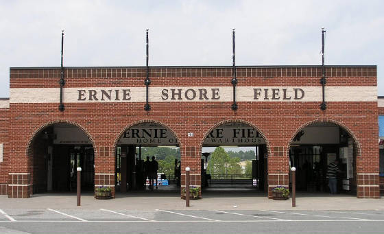 The Entrance to Erine Shore Field--WinstonSalem NC